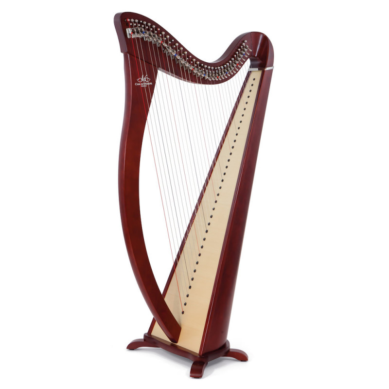 Harpe celtique Camac Hermine 34 cordes Merisier