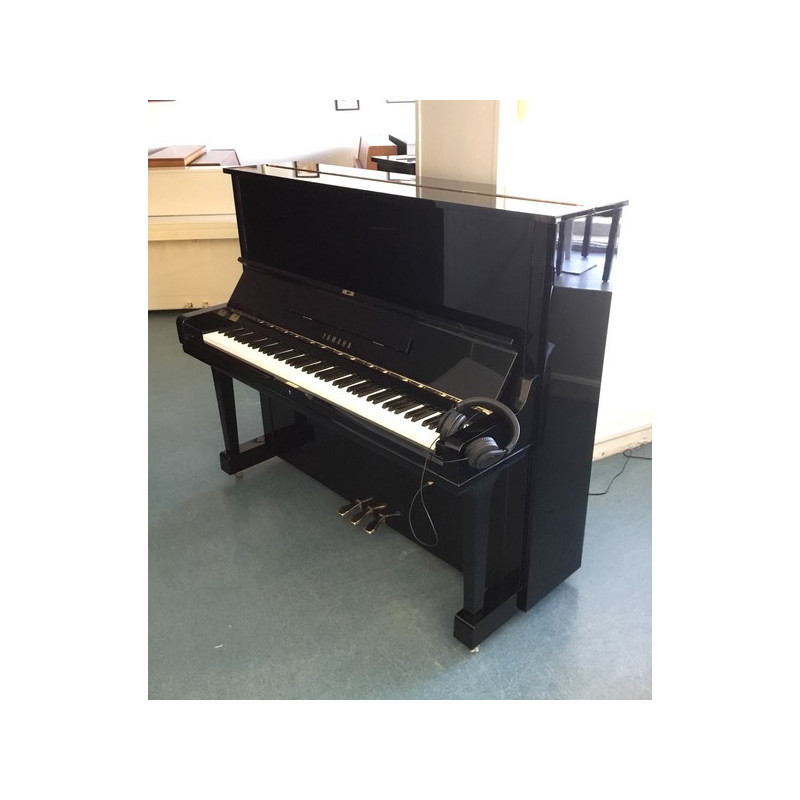 Piano Droit Yamaha U Silent Noir Brillant Cm