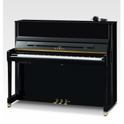 PIANO DROIT KAWAI K-300 ATX4 122cm Noir Brillant
