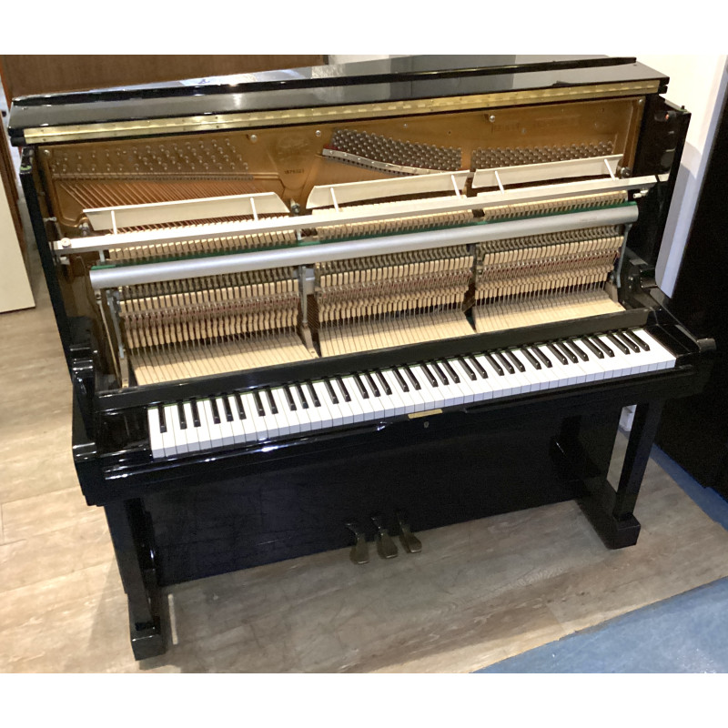 PIANO DROIT HOHNER HP-128 NOIR BRILLANT