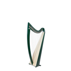 HARPE CAMAC, MODÈLE ULYSSE 34 CORDES Alliance VERT