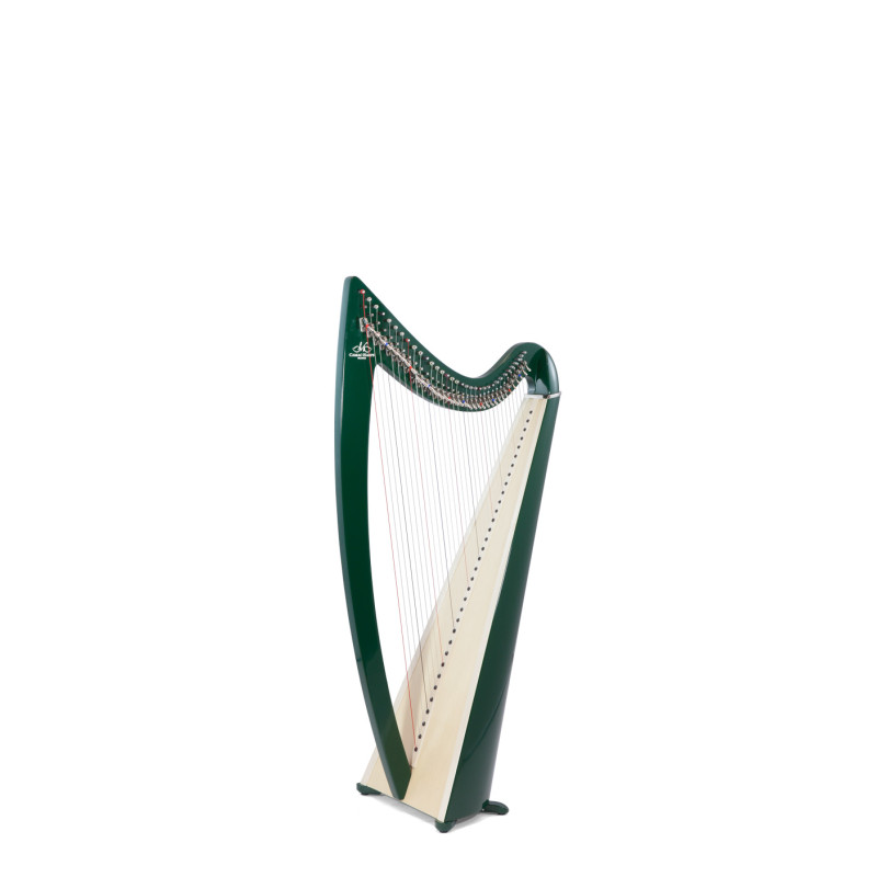 HARPE CAMAC, MODÈLE ULYSSE 34 CORDES Alliance VERT