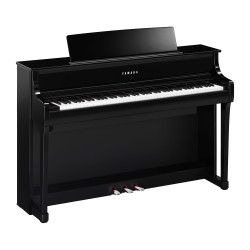 PIANO NUMERIQUE YAMAHA CLP-875 PE Noir Brillant Clavinova