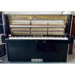 Piano droit MENDELSSOHN modèle "Papillon" 125 cm Noir Brillant