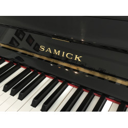 Piano droit SAMICK SU-118 Noir Brillant 121 cm