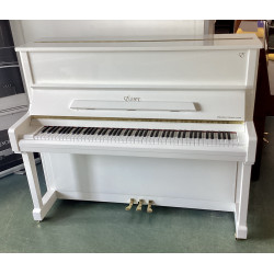 Piano droit ESSEX EUP-123 made by STEINWAY & SONS Blanc Brillant