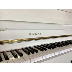 Piano droit KAWAI CX-4S Blanc Brillant 104 cm