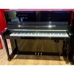 Piano droit silencieux SCHIMMEL 120i Twintone Noir Brillant