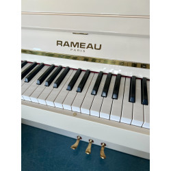 Piano droit Silent RAMEAU Lutèce Blanc Brillant 115 cm