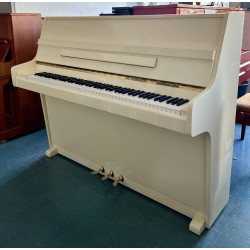 Piano droit RAMEAU Briançon 115 cm Blanc Brillant