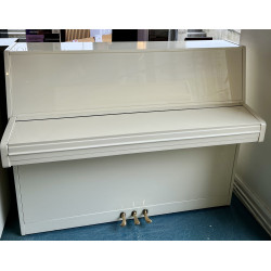 Piano droit Seiler 118 Moderne Blanc Brillant