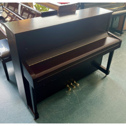 Piano droit Young Chang T-110 Silent finition Noyer Satiné