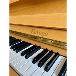 Piano droit Europa P122 finition Chêne clair