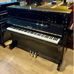 Piano droit Pleyel "Matignon" 121 cm noir brillant