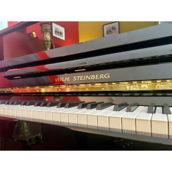 Piano droit WILH. STEINBERG IQ16 116 cm Noir Brillant