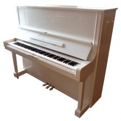 Piano Droit YAMAHA U3 131cm Blanc brillant