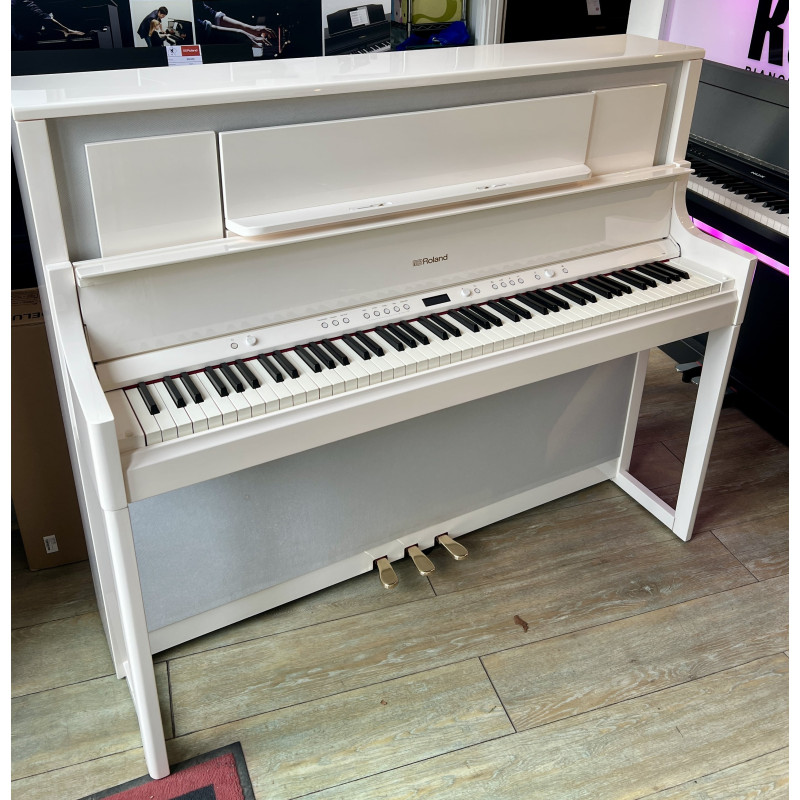 ROLAND LX708 Blanc Brillant Piano numérique occasion