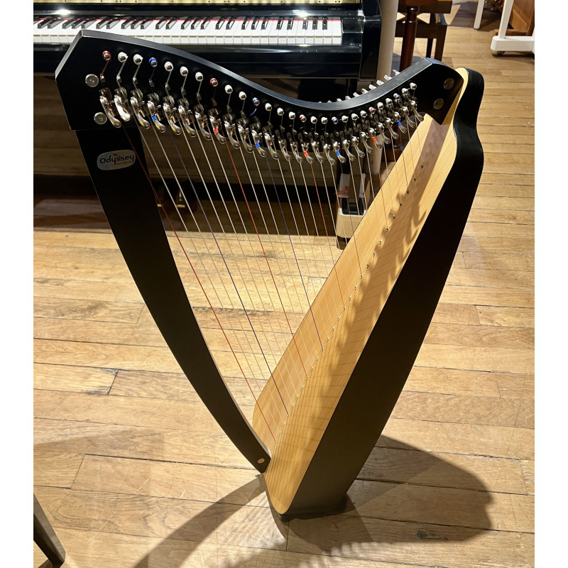 Harpe occasion Odyssey 27 cordes Noir