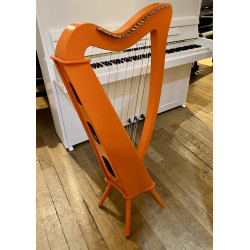 Harpe occasion BARDIC 27 cordes Orange