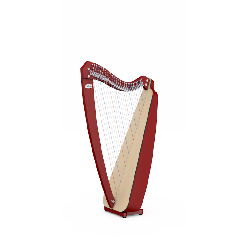 Harpe ODYSSEY by camac harps 27 cordes avec leviers