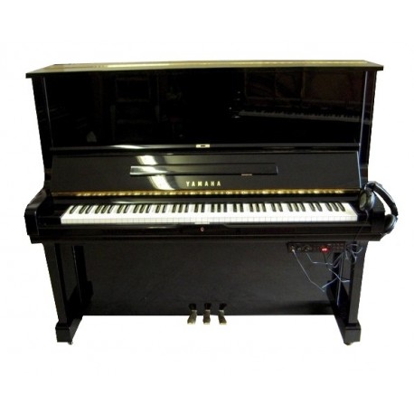 Piano Droit Yamaha U Silent Korg Cm Noir Brillant