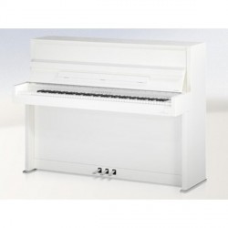 PIANO DROIT C.BECHSTEIN Millenium 116 K Blanc Poli