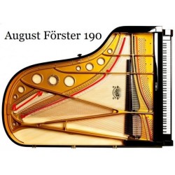 PIANO DROIT TRES HAUT DE GAMME AUGUST FORSTER 125G