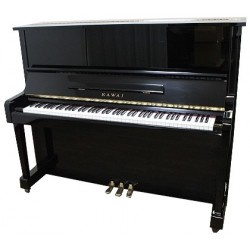 Piano Droit KAWAI BS-10 122cm Noir brillant
