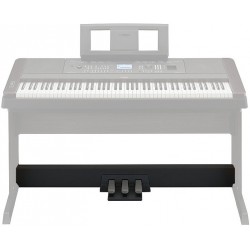 Bison Prosound (TM) Banc de piano noir à hauteur réglable Siège de  rangement pour clavier rembourré en PU Capacité de poids 264 lb